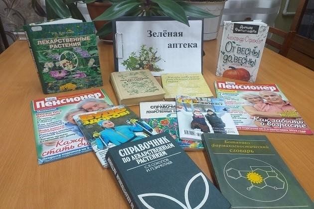 Книжная выставка «По рецептам народной медицины»