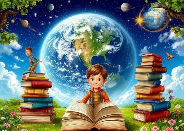 Книжная выставка «Детства яркая планета»