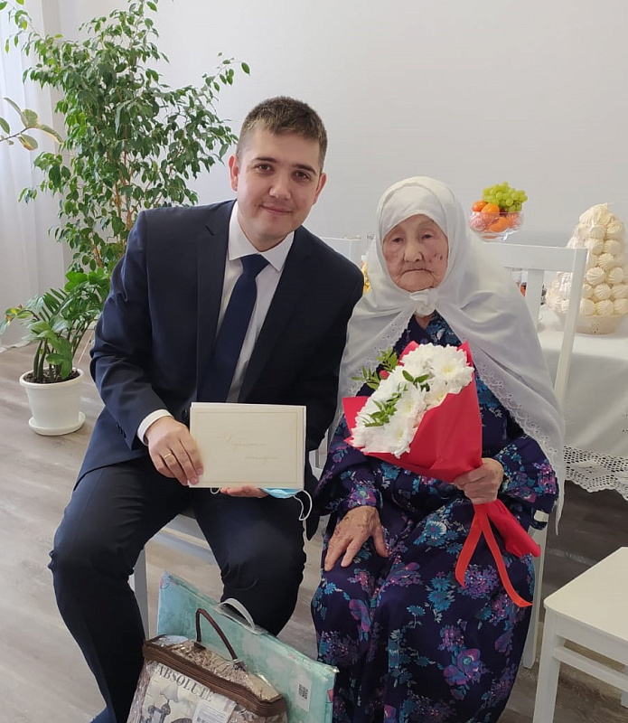 Вековой юбилей отмечает ветеран Великой Отечественной войны