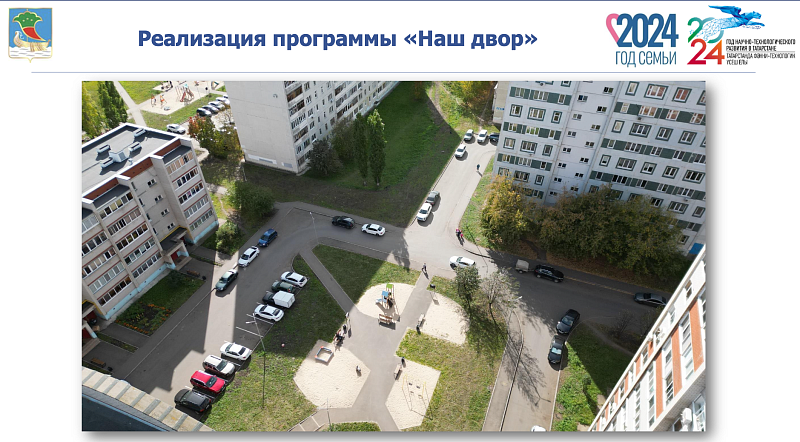 Новый двор: какие виды работ выполнены?