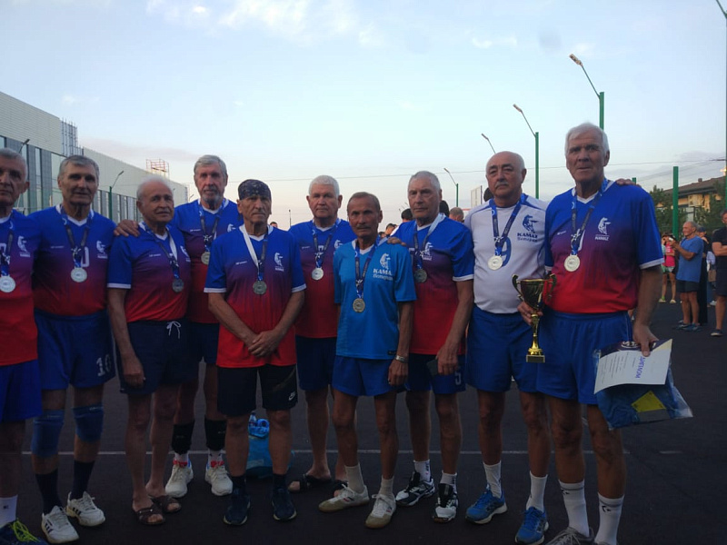 Ветераны «Динамо КАМАЗ» победители чемпионата России по волейболу
