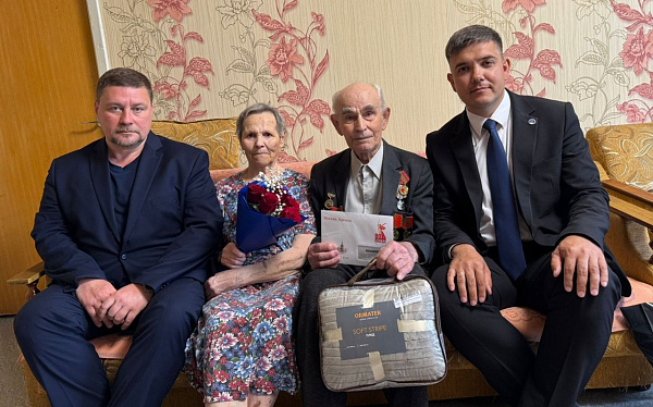 95-летие отмечает ветеран Санников Анатолий Иванович