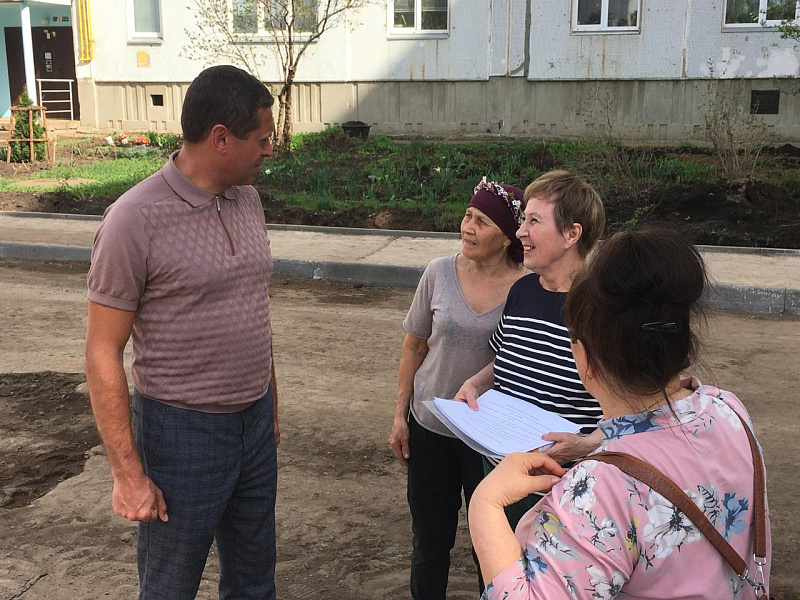 В Челнах стартовали работы по "Нашему двору"