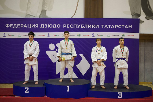 Челнинские спортсмены победили в Первенстве Республики Татарстан по дзюдо
