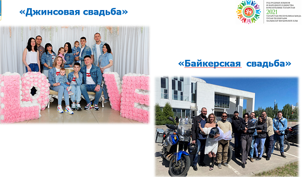 В Набережных Челнах наблюдается рост числа регистрируемых браков
