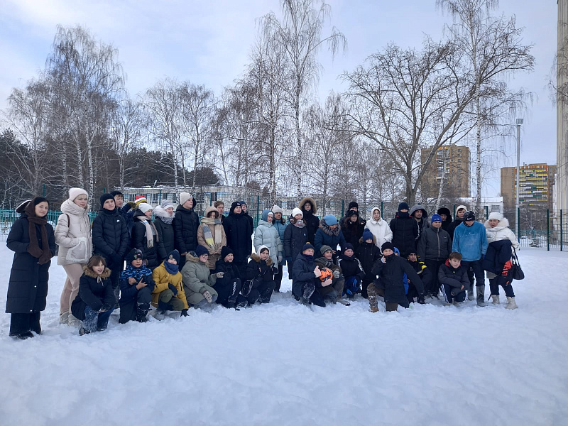 Челнинцы устроили футбол в валенках
