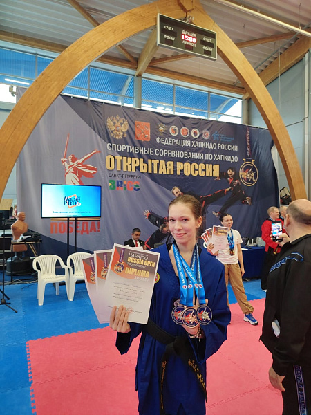 Челнинка одержала победу на соревнованиях по хапкидо