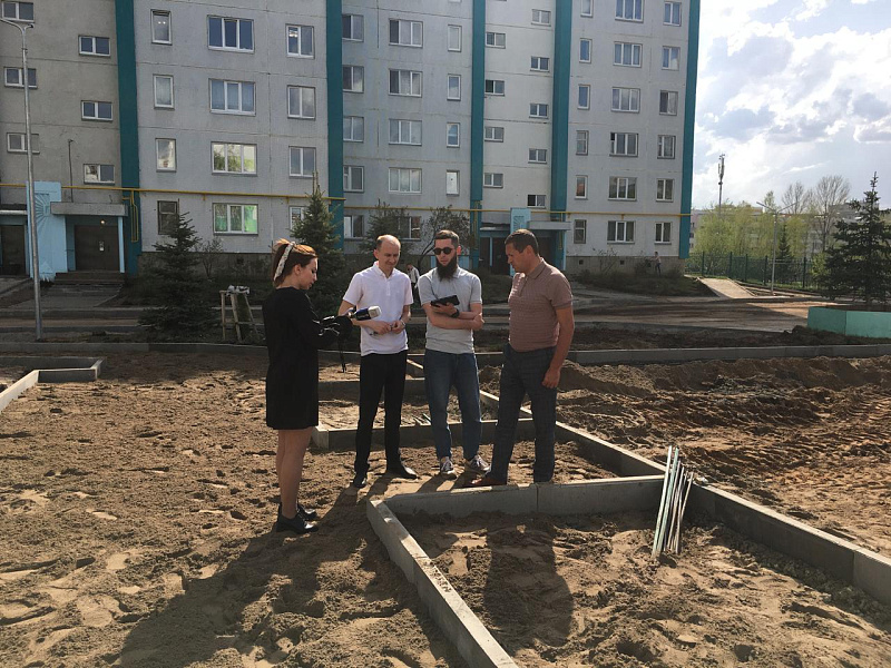 В Челнах стартовали работы по "Нашему двору"
