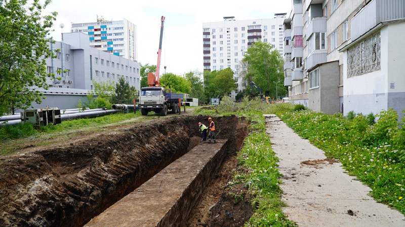 В Набережных Челнах продолжается второй этап опрессовки